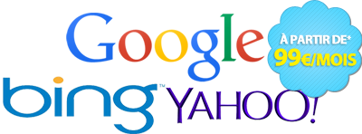 Publicités sur internet Google adwords Bing Yahoo